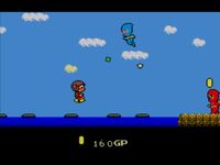 une photo d'Ã©cran de Alex Kidd - High Tech World sur Sega Master System